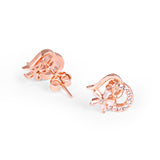 Flower Pendant with set Rose gold