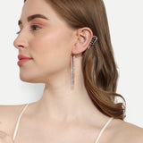 Butterfly Ear cuffs Rose gold