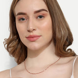 Unisex Rope chain Rose gold Chain