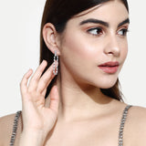 Longway to go Earrings white gold