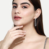 Longway to go Earrings white gold