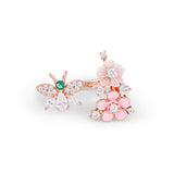 Cosmic ocean's Garden MOP Ring Rose Gold
