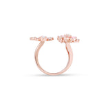 Cosmic ocean's Garden MOP Ring Rose Gold