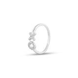 XO Ring White Gold