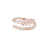 Ever Leafy Rose Gold Ring