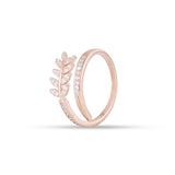 Ever Leafy Rose Gold Ring