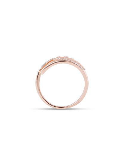 Ever Leafy Rose Gold Ring