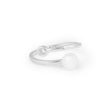 Pearl Ring White Gold