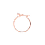 Garden Flowers Rose Gold Ring