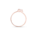 Princess diana solitare Rose Gold  Ring