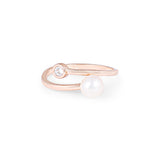 Pearl Ring Rose Gold