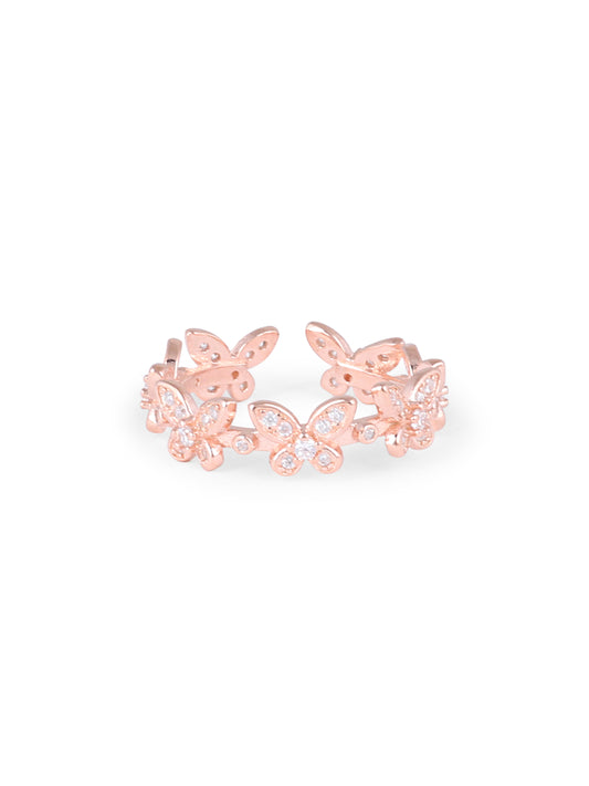 Butterfly Ring Rose gold