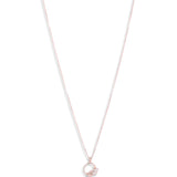 Crystal Garden Key Rose Gold Pendant with chain