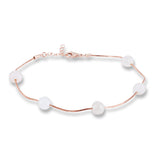 Pearl Rose gold bracelet