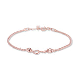 Bugget of rose gold bracelet