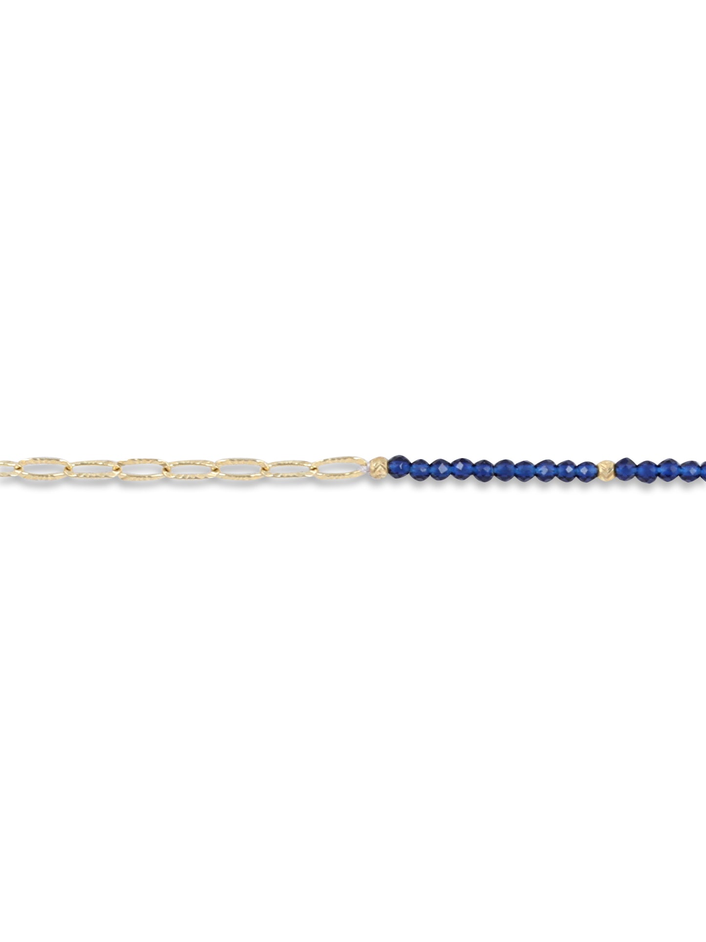 Blue designer bracelet