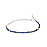 Blue designer bracelet