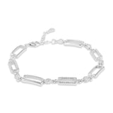 Trinket guidance white gold bracelet