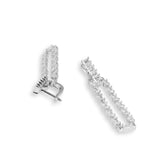 Longway to go Earrings white gold