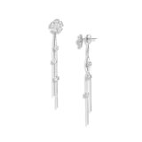 Flower shape Earring Sliver