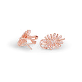 Rose gold Earrings set