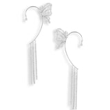 Butterfly Ear cuffs White Gold