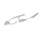 Butterfly Ear cuffs White Gold