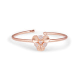 Fine Flower rose Gold bracelet