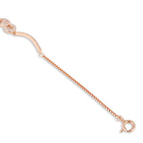 Rose gold bracelet