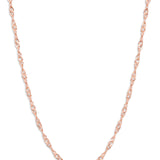 Unisex Rope chain Rose gold Chain