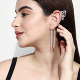 Butterfly Ear cuffs White Gold