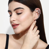 Butterfly Ear cuff white gold