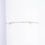 Charms bracelet in White Gold