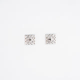 IYRAA Emblem Earring in White Gold