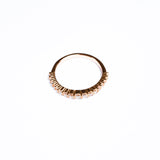 Eternity Wedding band rings in Rose Gold