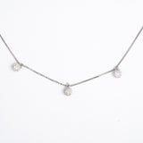 Hall of fame Pendant Chain in White Gold