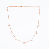 Hall of fame Pendant Chain in Rose Gold