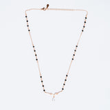 Mangalsutra Pendant Chain in Rose Gold