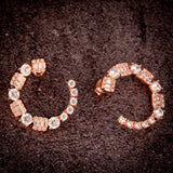 Rose Gold Earrings