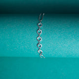 Rings of life Bracelet in White Gold