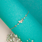 Elegant Butterfly MOP Rose Gold Bracelet