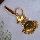 Deep Nakas Waist key chain 24kt Gold Polish