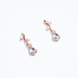 Forbidden fruit earrings in Rose Gold