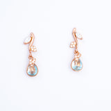 Forbidden fruit earrings in Rose Gold