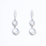 Drops of heaven earrings in white Gold