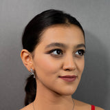 Serene Pendant set In White Gold (5C)