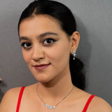 Serene Pendant set In White Gold (5C)