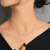 Charms Chain In Rose Gold (7B)