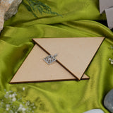 IYRAA Emblem Pendant In White Gold