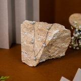 Hall of fame Pendant Chain in White Gold